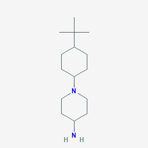 1-(4-Tert-butylcyclohexyl)piperidin-4-amine