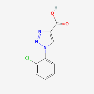 1-(2-chlorophenyl)-1H-1,2,3-triazole-4-carboxylic acid