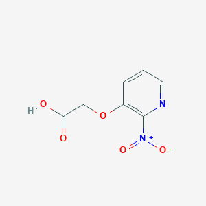 2-[(2-Nitro-3-pyridinyl)oxy]acetic acid