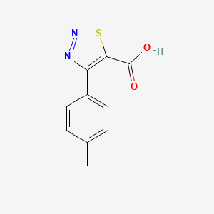 4-(p-Tolyl)-1,2,3-thiadiazole-5-carboxylic acid