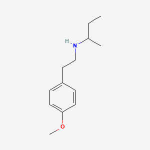 molecular formula C13H21NO B1462267 (Butan-2-yl)[2-(4-methoxyphenyl)ethyl]amine CAS No. 1019508-72-5