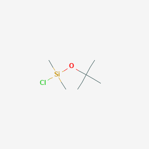 molecular formula C6H15ClOSi B14622980 Silane, chloro(1,1-dimethylethoxy)dimethyl- CAS No. 58566-07-7