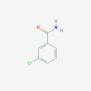 molecular formula C7H6ClNO B146230 3-Chlorobenzamide CAS No. 618-48-4