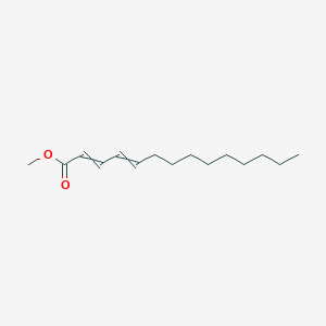 molecular formula C15H26O2 B14623014 Methyl tetradeca-2,4-dienoate CAS No. 54977-81-0