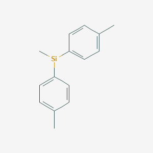 molecular formula C15H17Si B14623165 CID 11042445 