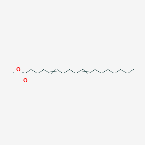 molecular formula C19H34O2 B14623176 Methyl octadeca-5,10-dienoate CAS No. 56682-59-8