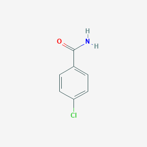 molecular formula C7H6ClNO B146232 4-Chlorobenzamide CAS No. 619-56-7