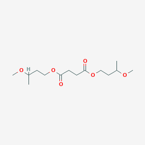 molecular formula C14H26O6 B14623234 Bis(3-methoxybutyl) butanedioate CAS No. 56045-71-7