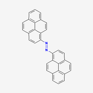 molecular formula C32H18N2 B14623266 1,1'-Azopyrene CAS No. 58447-76-0