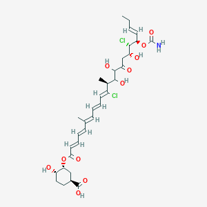molecular formula C33H45Cl2NO11 B146233 Enacyloxin iia CAS No. 126518-41-0