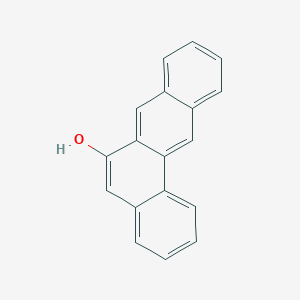 molecular formula C18H12O B14623312 Tetraphen-6-OL CAS No. 56183-17-6