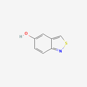 molecular formula C7H5NOS B14623374 2,1-Benzothiazol-5-ol CAS No. 56910-94-2