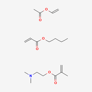 molecular formula C19H33NO6 B14623487 Butyl prop-2-enoate;2-(dimethylamino)ethyl 2-methylprop-2-enoate;ethenyl acetate CAS No. 58048-85-4