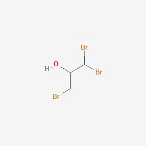 molecular formula C3H5Br3O B14623498 2-Propanol, 1,1,3-tribromo- CAS No. 59228-00-1