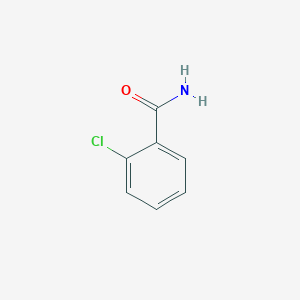 molecular formula C7H6ClNO B146235 2-氯苯甲酰胺 CAS No. 609-66-5