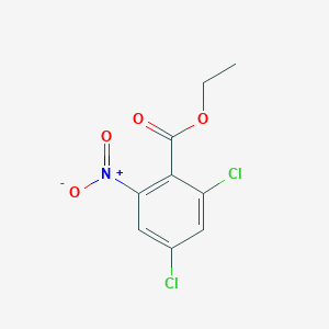 molecular formula C9H7Cl2NO4 B1462353 Ethyl 2,4-dichloro-6-nitrobenzoate CAS No. 1803837-37-7