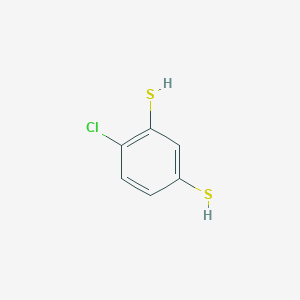 molecular formula C6H5ClS2 B146236 4-Chlorobenzene-1,3-dithiol CAS No. 58593-78-5