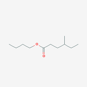 molecular formula C11H22O2 B146238 Butyl 4-methylhexanoate CAS No. 126391-29-5