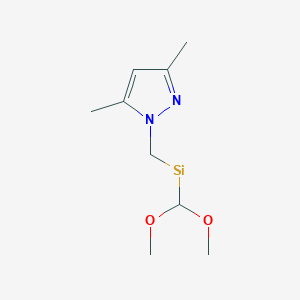 molecular formula C9H16N2O2Si B14623821 CID 78063231 