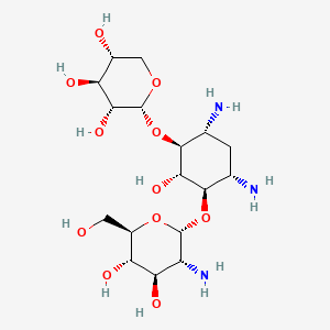 molecular formula C17H33N3O11 B14623855 Gentamicin A2 