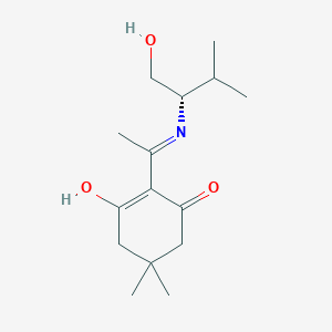 molecular formula C15H25NO3 B1462392 Dde-val-OL CAS No. 1263046-20-3