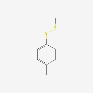 molecular formula C8H10S2 B14623993 Disulfide, methyl 4-methylphenyl CAS No. 57266-34-9