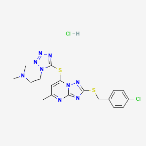 molecular formula C18H21Cl2N9S2 B1462401 WS-383 