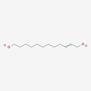 molecular formula C12H24O2 B14624019 Dodec-2-ene-1,12-diol CAS No. 57078-05-4