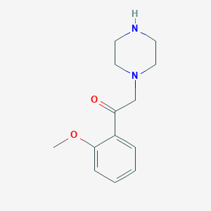 1-(2-Methoxyphenyl)-2-(piperazin-1-yl)ethan-1-one