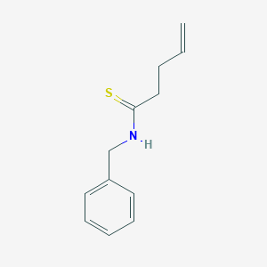 molecular formula C12H15NS B14624374 N-Benzylpent-4-enethioamide CAS No. 58170-54-0