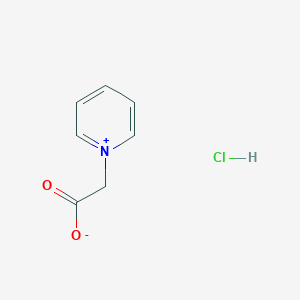 molecular formula C7H8ClNO2 B146245 1-(Carboxymethyl)pyridinium chloride CAS No. 6266-23-5