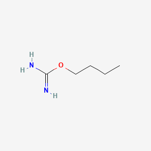 molecular formula C5H12N2O B14624587 O-Butylisourea CAS No. 57536-14-8