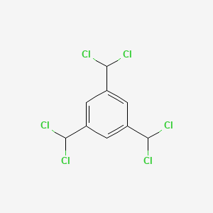 molecular formula C9H6Cl6 B14624627 1,3,5-Tris(dichloromethyl)benzene CAS No. 56682-87-2
