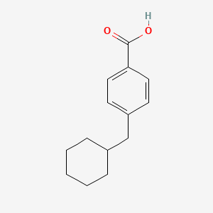 molecular formula C14H18O2 B1462463 4-(Cyclohexylmethyl)benzoic acid CAS No. 57439-04-0
