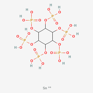 molecular formula C6H18O24P6Sn+2 B14624703 Stannous phytate CAS No. 56083-79-5