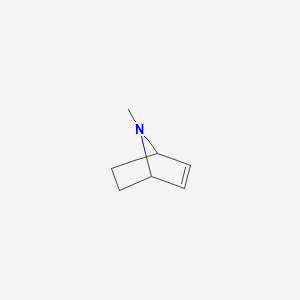 molecular formula C7H11N B14624761 7-Methyl-7-azabicyclo[2.2.1]hept-2-ene CAS No. 55590-26-6