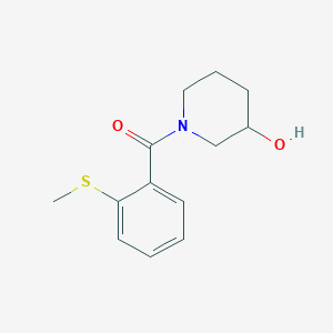1-[2-(Methylsulfanyl)benzoyl]piperidin-3-ol