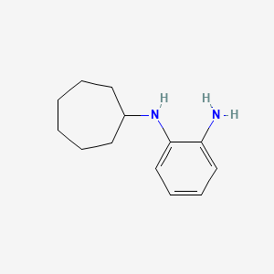 N1-cycloheptylbenzene-1,2-diamine