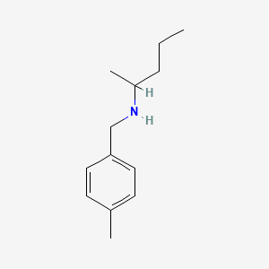 [(4-Methylphenyl)methyl](pentan-2-yl)amine