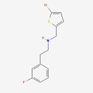 (5-Bromothiophen-2-ylmethyl)-[2-(3-fluorophenyl)-ethyl]-amine