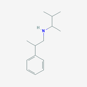 (3-Methylbutan-2-yl)(2-phenylpropyl)amine