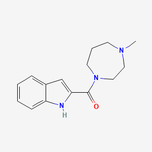 2-(4-methyl-1,4-diazepane-1-carbonyl)-1H-indole
