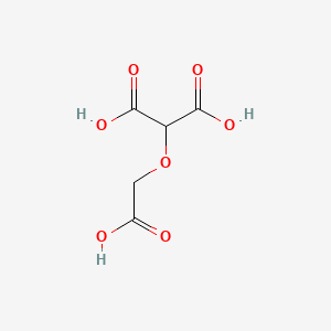 molecular formula C5H6O7 B14625093 Propanedioic acid, (carboxymethoxy)- CAS No. 55203-12-8
