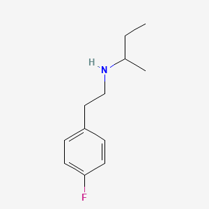 (Butan-2-yl)[2-(4-fluorophenyl)ethyl]amine