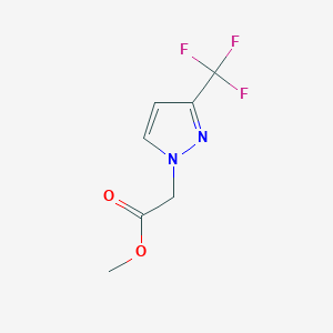 methyl 2-(3-(trifluoromethyl)-1H-pyrazol-1-yl)acetate