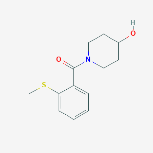 1-[2-(Methylsulfanyl)benzoyl]piperidin-4-ol