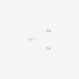 molecular formula BeCoCu B14625256 Cobalt-beryllium copper CAS No. 55158-44-6