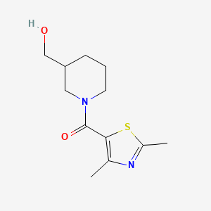 [1-(2,4-Dimethyl-1,3-thiazole-5-carbonyl)piperidin-3-yl]methanol