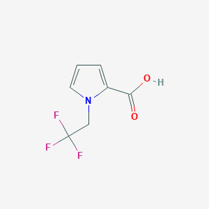 1-(2,2,2-trifluoroethyl)-1H-pyrrole-2-carboxylic acid