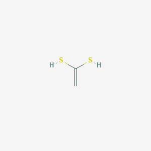 molecular formula C2H4S2 B14625447 Ethene-1,1-dithiol CAS No. 54462-80-5